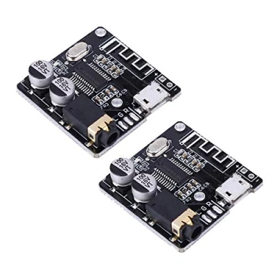 Abbildung von RUIZHI 2pcs Bluetooth Audio Receiver Board,Verstärkerplatine Stereo Empfänger Verstärker 4.1 MP3 Lossless Decoder DIY Digitaler Leistungsverstärker Music Module