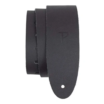 Abbildung von Perri&#039;s Leathers Ltd. 1 Gitarrengurt Verstellbare Länge E Gitarre, Akustikgitarre und Bass Leder Schwarz Breite 6 cm (B25 179)