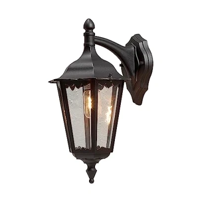 Abbildung von Außenwandleuchte Firenze, hängend, 48cm, schwarz