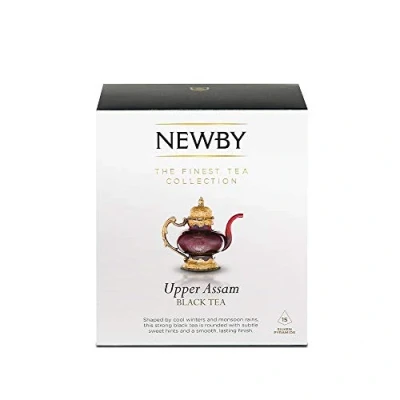 Abbildung von Newby Teas Silken Pyramiden Upper Assam Black Tea 38 g (1er Pack, insgesamt 15)