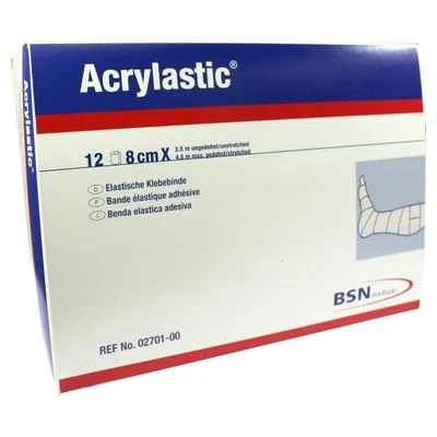 Abbildung von Acrylastic 8 Cmx2,5 m Binden 12 St