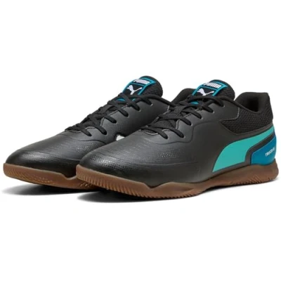 Abbildung von Puma Truco Unisex Sneaker low, Größe: 41, Black/aquatic/tropical blue/white Lederimitat/textil