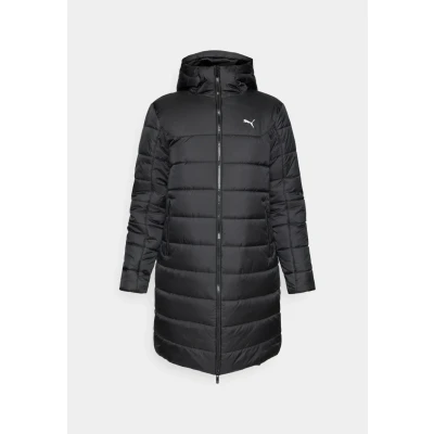 Abbildung von Puma Essentials Wattierter Parka Mit Kapuze Damen Plain Black Größe: XS