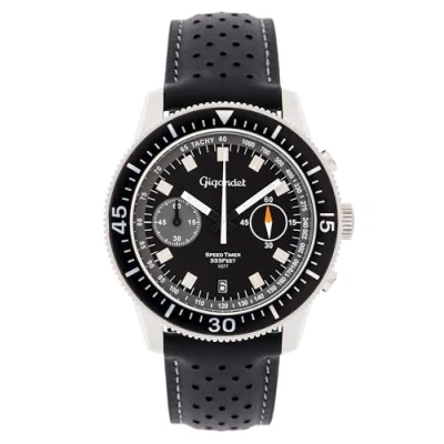Abbildung von Gigandet Herren Analog Japanisches Quarzwerk Uhr mit Leder Armband VNAG7/009