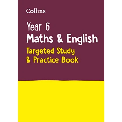 Abbildung von Year 6 Maths and English KS2 Targeted Study &amp; Practice Book: for the 2025 tests (Collins SATs Practice)