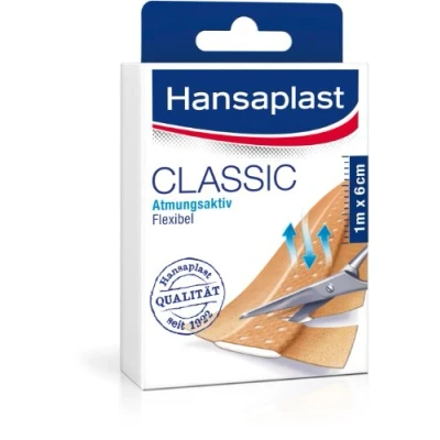 Abbildung von Hansaplast Pflaster Classic 1mx6cm