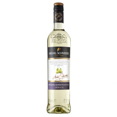 Abbildung von Michel Schneider Riesling Gewürztraminer Weißwein lieblich