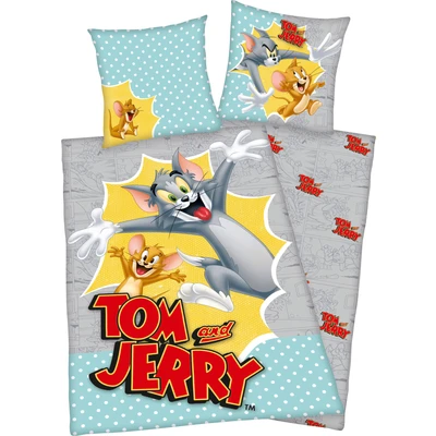 Abbildung von Kinderbettwäsche &quot;Tom &amp; Jerry&quot;, mit witzigem Tom Jerry Motiv