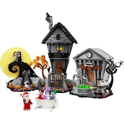 Abbildung von LEGO® Spielbausteine 21351 Tim Burtons Disney Film Nightmare Before Christmas, (2193 St)