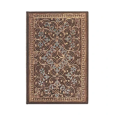 Abbildung von Paperblanks 12 Monatskalender 2024 Restaurierung (italienisch) Horizontal Mini (95 x 140 mm)