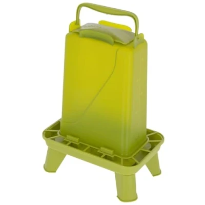 Abbildung von Kerbl Futterautomat 3,5 L für Geflügel rechteckig Kunststoff Grün (Gewicht 0,22 kg, Kunststoff) 70188