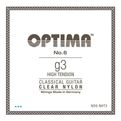Abbildung von Klassikgitarre Saiten No. 6 Special Silver Einzelsaite G3 Nylon high NO6.NHT3