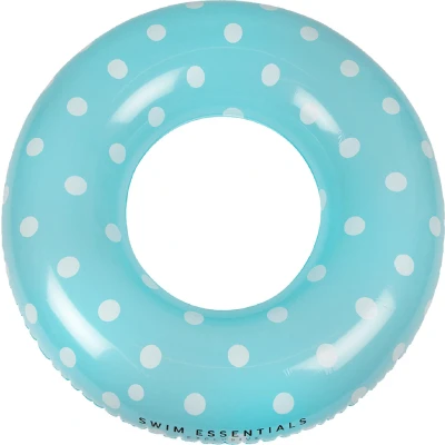 Abbildung von Swim Essentials Schwimmring 90 cm Blau mit Weiß Punkte