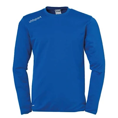 Abbildung von uhlsport Herren Essential Training Top Longsleeve, azurblau/Weiß, XL