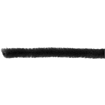 Abbildung von Chenilledraht, Dicke 6 mm, L: 30 cm, schwarz, 50Stck.