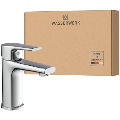 Abbildung von WASSERWERK Waschtischarmatur &quot;WT 13&quot;, inkl. Popup, wassersparend