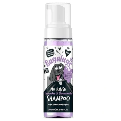 Abbildung von Bugalugs No Rinse Lavender &amp; Chamomile Dog Shampoo, 200ml