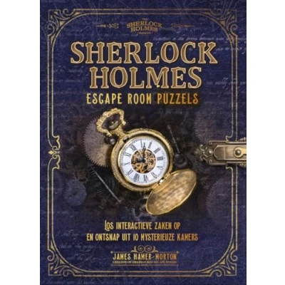 Abbildung von Sherlock Holmes escape room puzzelboek: los interactieve zaken op en ontsnap uit 10 mysterieuze kamers