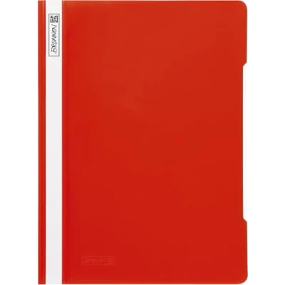 Abbildung von Brunnen Schnellhefter (A4, aus PVC, glasklares Deckblatt) rot