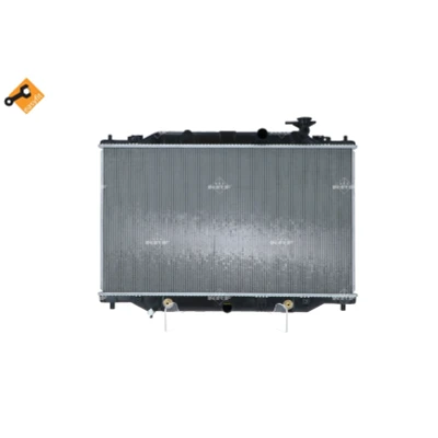 Abbildung von NRF 58417 Kühler, Motorkühlung Aluminium 726 425 26 Kühlrippen gelötet MAZDA: CX 5 I
