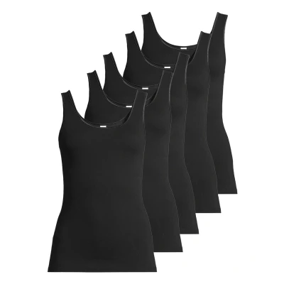 Abbildung von Speidel 5ER PACK Natascha Unterhemd/shirt, Damen, Größe: 40, Schwarz