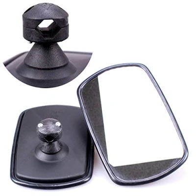 Abbildung von TRUCK DUCK® 2x Universal Rückspiegel 260x155mm Außenspiegel Seitenspiegel Set für Traktor Bagger LKW Wohnmobil