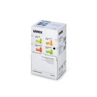 Abbildung von Uvex Hi com Ohrstöpsel Minidispenserbox, 100 Paare, Unisex, Einheitsgröße, Limette