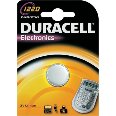 Abbildung von Duracell Lithium Knopfzelle, CR1220 / DL1220 5012LC E SB T13, 3V 1 Stück