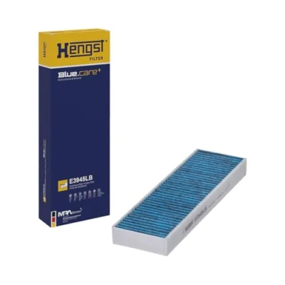 Abbildung von HENGST FILTER E3945LB Innenraumfilter mit antibakterieller Wirkung 300 90 30 PORSCHE: 911 Coupe, Cayman, Boxster
