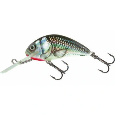 Abbildung von Salmo Hornet Floating &#039;Holographic Grey Shiner&#039; 9cm (36g) Wobbler