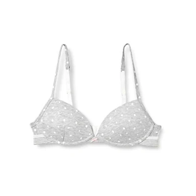 Abbildung von Sanetta Mädchen Soft Cup grau Geformter BH, hellgrau Melange, 65A