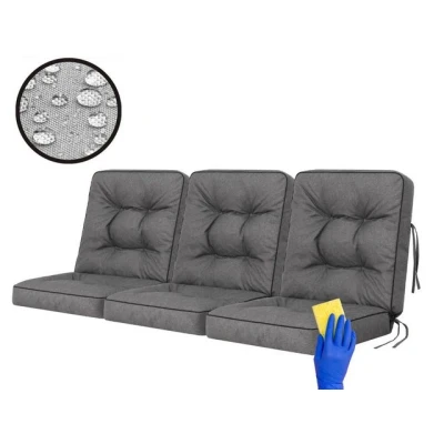 Abbildung von Bjird Bankauflage Venus 50 cm, 60 100 120 150 180 (3 St), für Gartenbank und Hollywoodschaukel