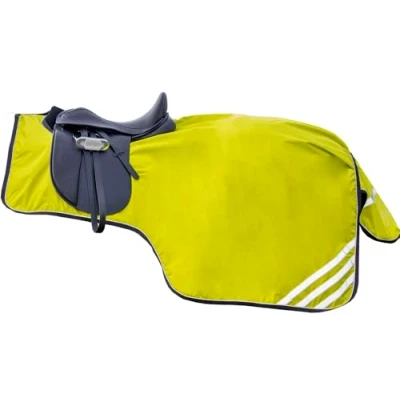 Abbildung von HKM Ausreitdecke Reflective Fleece Neon Gelb 115/165