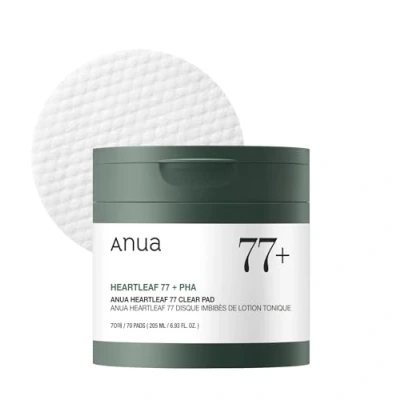 Abbildung von Anua Augenpads Heartleaf 77% Toner Pads Beruhigende Pflege, 1 tlg., und sanfte Exfoliation für einen strahlenden Teint, enthält 70 Pads, entzündungshemmend, beruhigend, nicht komedogen