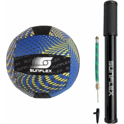 Abbildung von Sunflex Ball Splash Größe 3 blau inkl. Ballpumpe