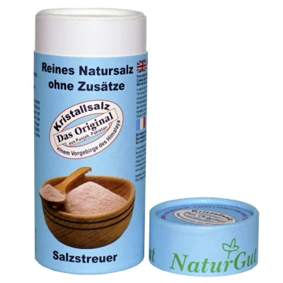 Abbildung von Kristallsalz fein Streudose 350 g