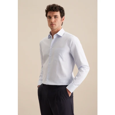 Abbildung von Seidensticker Comfort Hemd, Herren, Größe: 43, Light blue