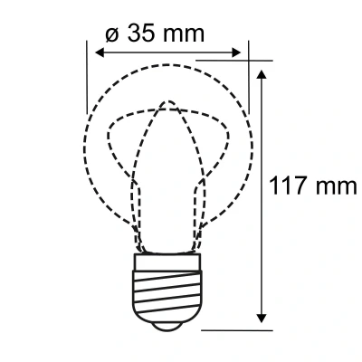 Abbildung von Paulmann 28777 LED Lampe Filament Kerze Dim to warm 5W dimmbar Leuchtmittel Klar Goldlicht bis Warmweiß 1800 3000K E14