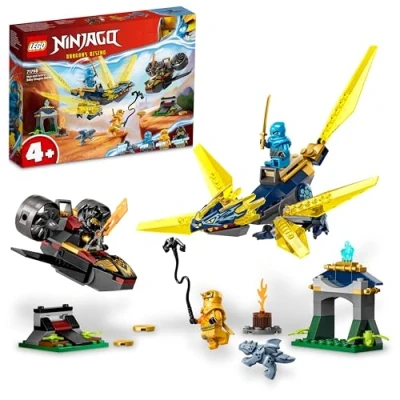 Abbildung von LEGO® 71798 Duell zwischen Nya und Arins Babydrachen Konstruktionsspielsteine