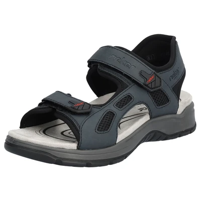 Abbildung von Rieker Trekkingsandale, Herren, Größe: 42, Blau Schuhe