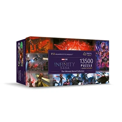 Abbildung von Trefl Puzzle 81024 The Ultimate Marvel Collection Puzzle, 1500 Puzzleteile, Made in Europe