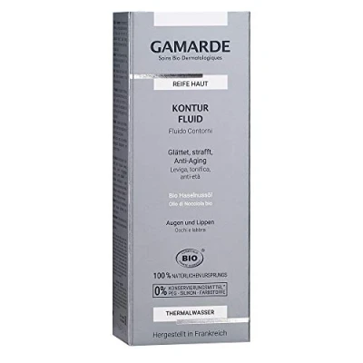 Abbildung von GAMARDE Bio Kosmetik: Kontur Fluid mit Anti Aging Formel für reife Haut I Falten Creme im Konturbereich (Augen, Lippen) Männer &amp; Frauen Naturkosmetik vegan 20 g
