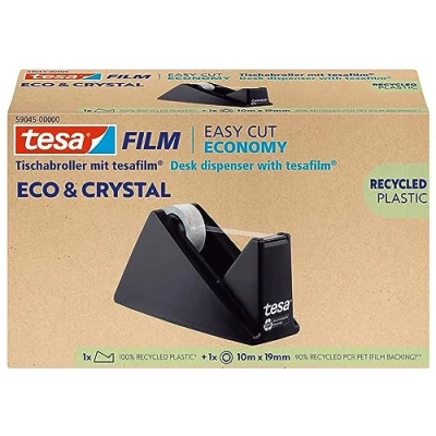 Abbildung von tesa Klebeband ECO &amp; CRYSTAL 59045 00000 00 Tischabroller Schwarz 1 St. (ECO CRYSTAL)