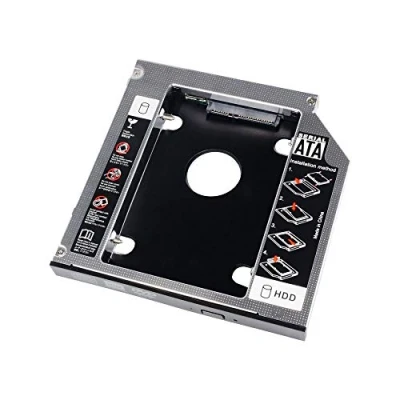 Abbildung von AKYGA Caddy Bracket Einbaurahmen Adapter für Festplatte HDD SSD 2.5&#039;&#039; Slim 13mm