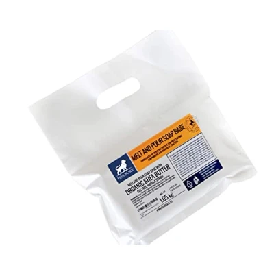 Abbildung von Forbury Sheabutter Rohseife Seifenbasis 1kg+50g (1050g) Opak, Shea Butter SLS frei