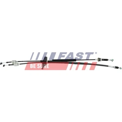 Abbildung von FAST FT73086 Seilzug, Schaltgetriebe FIAT: Fiorino III Kasten / Kombi, Qubo, PEUGEOT: Bipper Tepee, Kastenwagen, CITROËN: Nemo Kombi