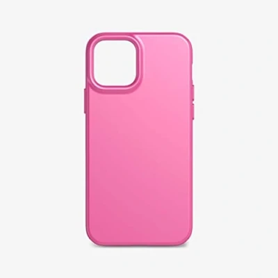 Abbildung von tech21 Evo Slim für Apple iPhone 12 und Pro 5G Keimbekämpfung Antimikrobielle Handyhülle mit 8ft Fallschutz, Mystical Fuchsia T21 8384