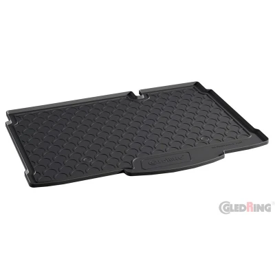 Abbildung von Rubbasol (Gummi) Kofferraumwanne kompatibel mit Opel Corsa E 2014 2019 (Tiefe Ladeboden)
