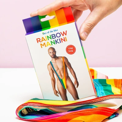 Abbildung von Regenbogen Mankini