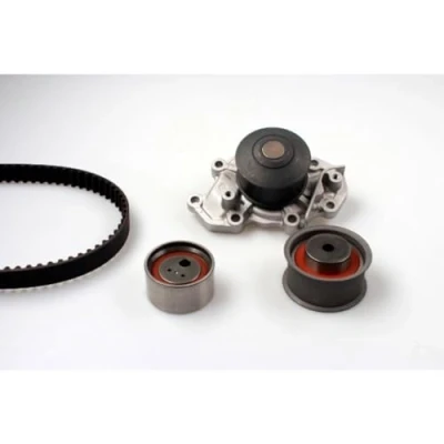 Abbildung von HEPU PK77470 Wasserpumpe + Zahnriemensatz 187 MITSUBISHI: Galant 6, 6 Kombi